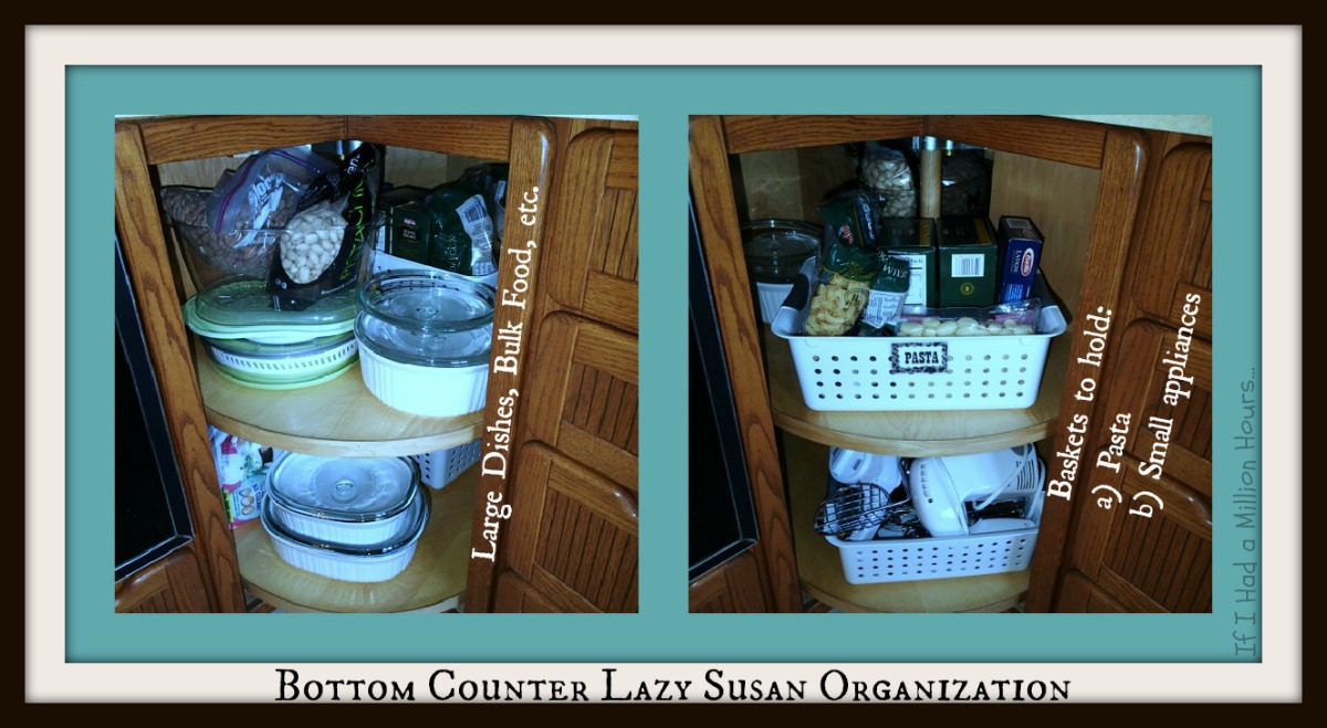 Lazy Susan Kitchen Cabinet Organization Tips Tricks On The