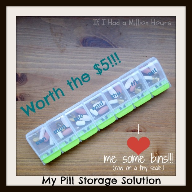 Pill Storage Solution